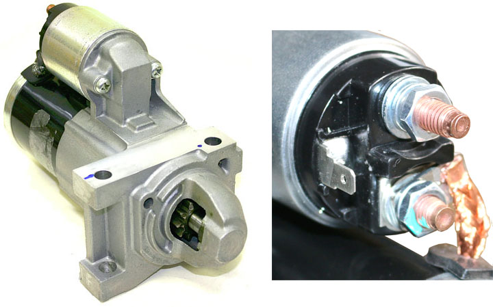 LS2 Starter Motor view 3